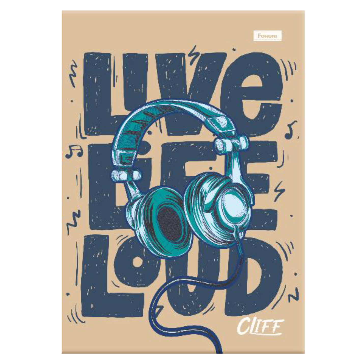 Foroni •  Libreta grande carpeta blanda "Cliff"