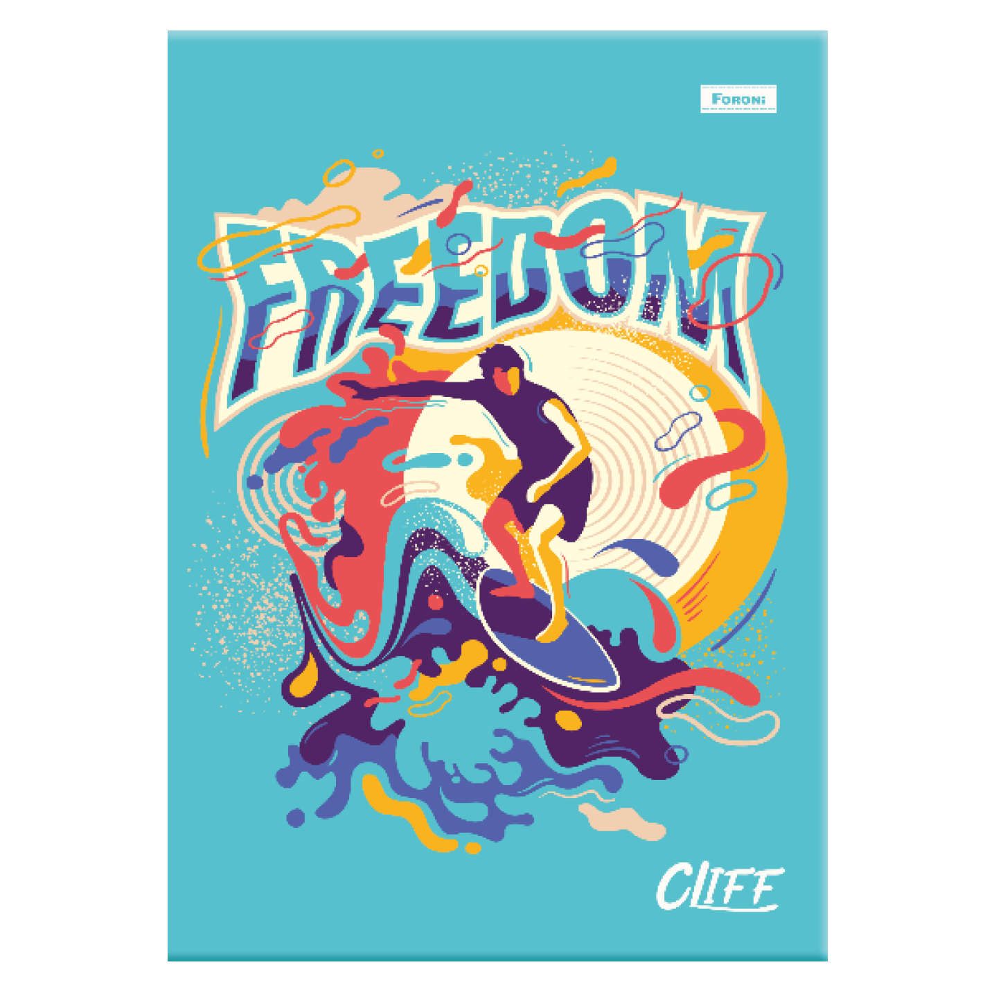 Foroni •  Libreta grande carpeta blanda "Cliff"