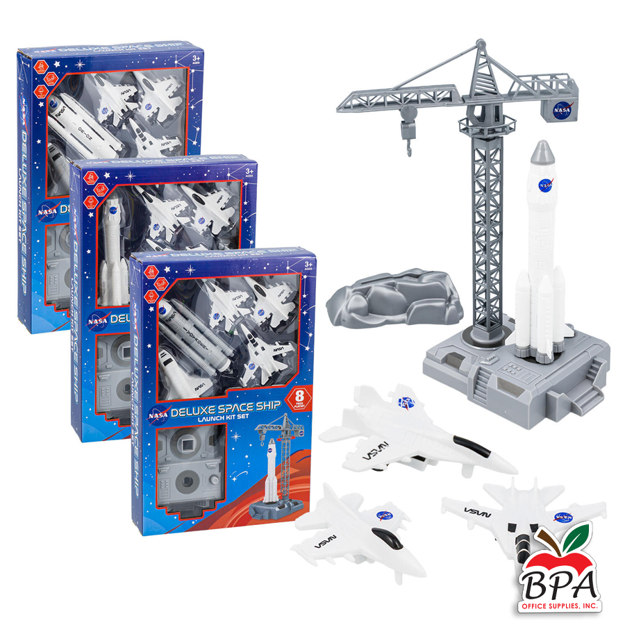 NASA • Play Set (8 piece set) Deluxe Launch - variedad de estilos