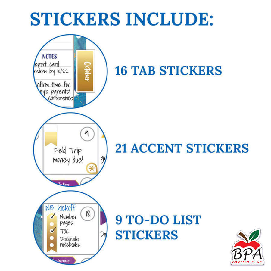 Carson Dellosa • Teacher Planner Spiral "Galaxy "