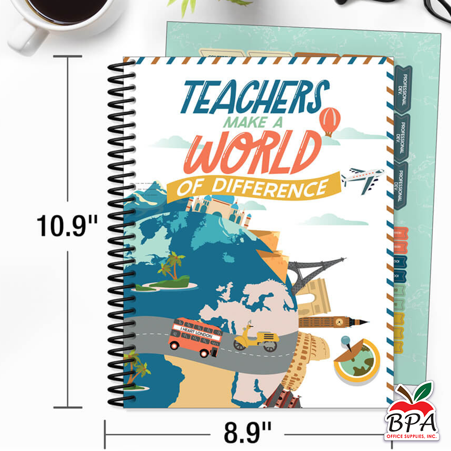 Carson Dellosa • Teacher Planner Spiral "Let's Explore"