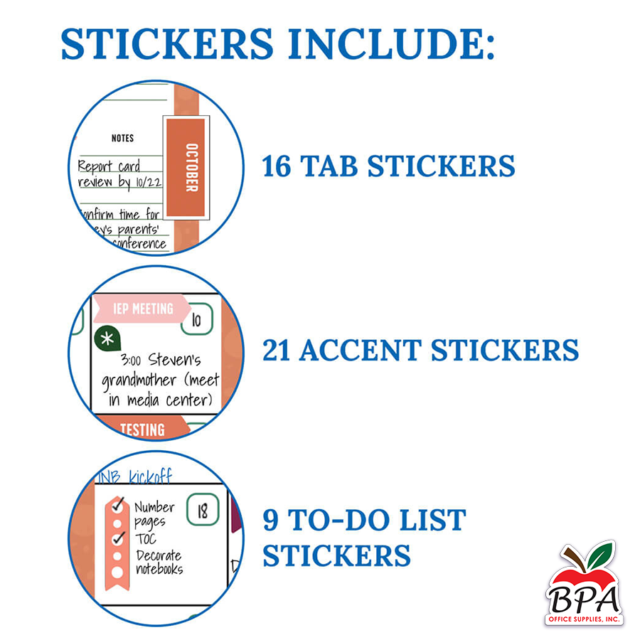 Carson Dellosa • Teacher Planner Spiral "Grow Together"