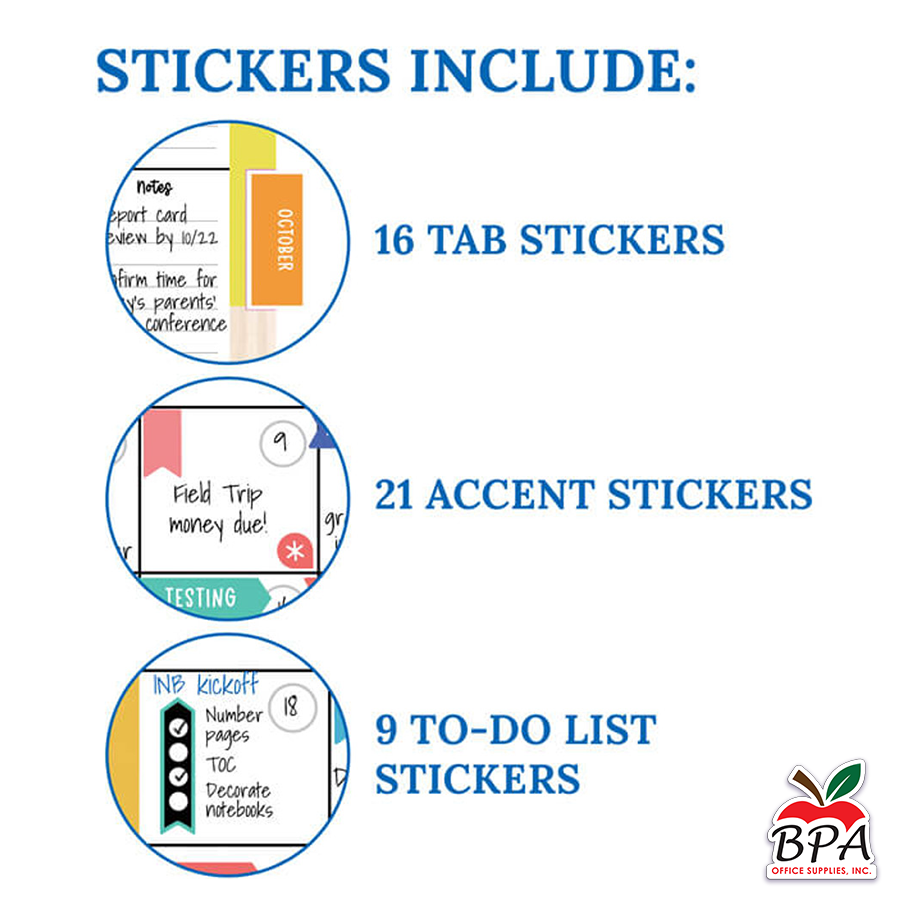 Carson Dellosa • Teacher Planner Spiral "Creatively Inspired"