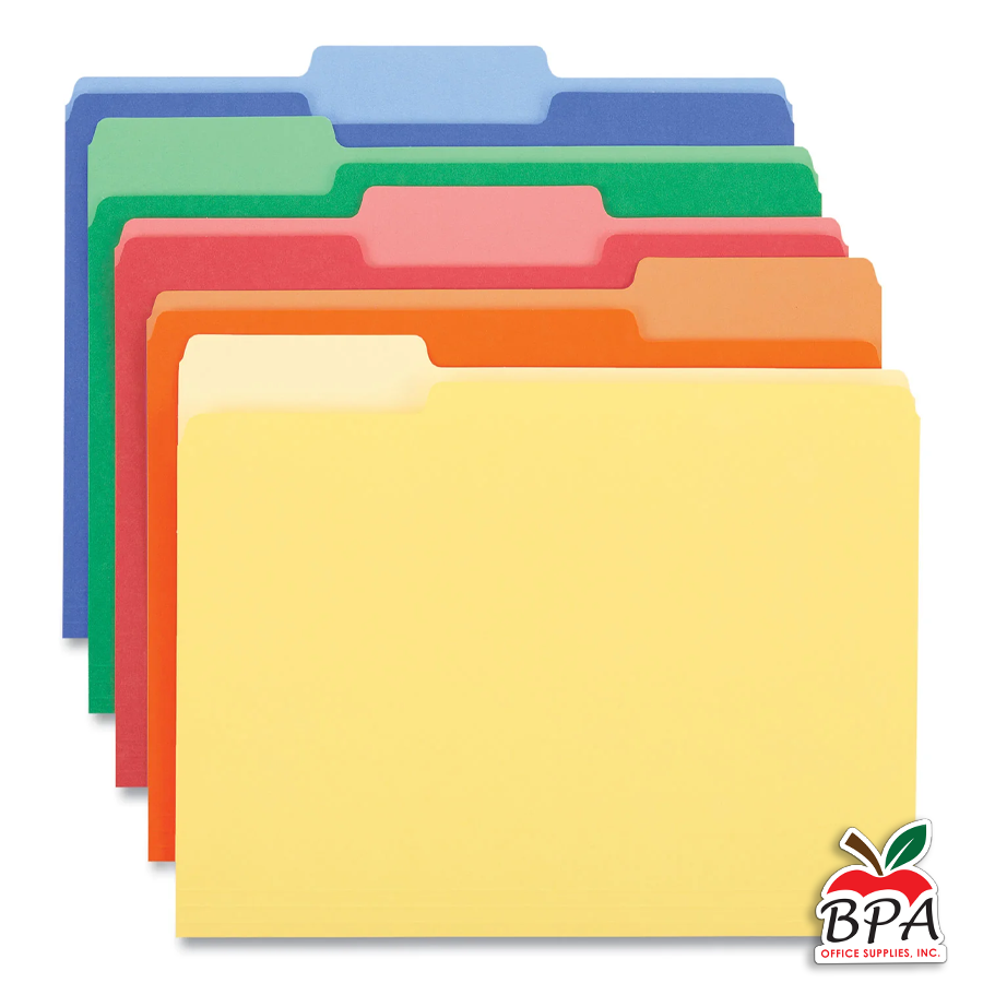 Universal • File folder (carta - colores surtidos - 100 unidades)