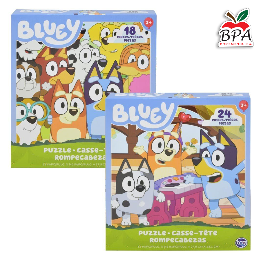 Bluey •  Rompecabezas de 18 ó 24 piezas "Bluey"