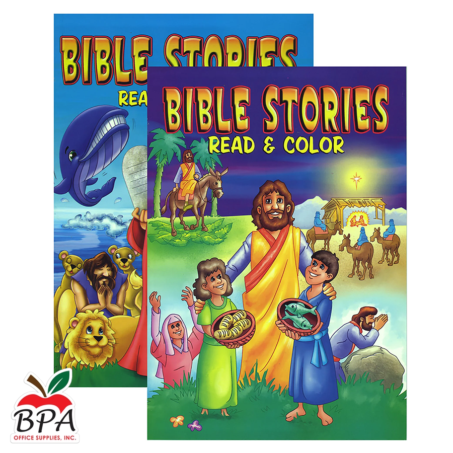 Bazic •  Libro de colorear "Bible Stories"