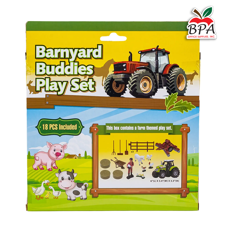 Barnyard Buddies • Figuras de Amigos de la Granja (18 piezas)