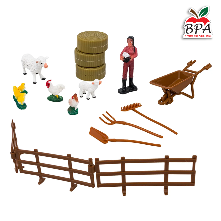 Barnyard Buddies • Figuras de Amigos de la Granja (18 piezas)
