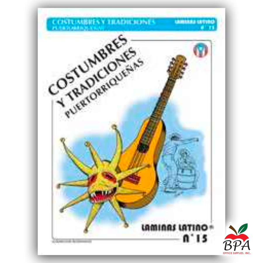 Laminas Taino • Libro de Láminas - Costumbres y Tradiciones Puertorriqueñas