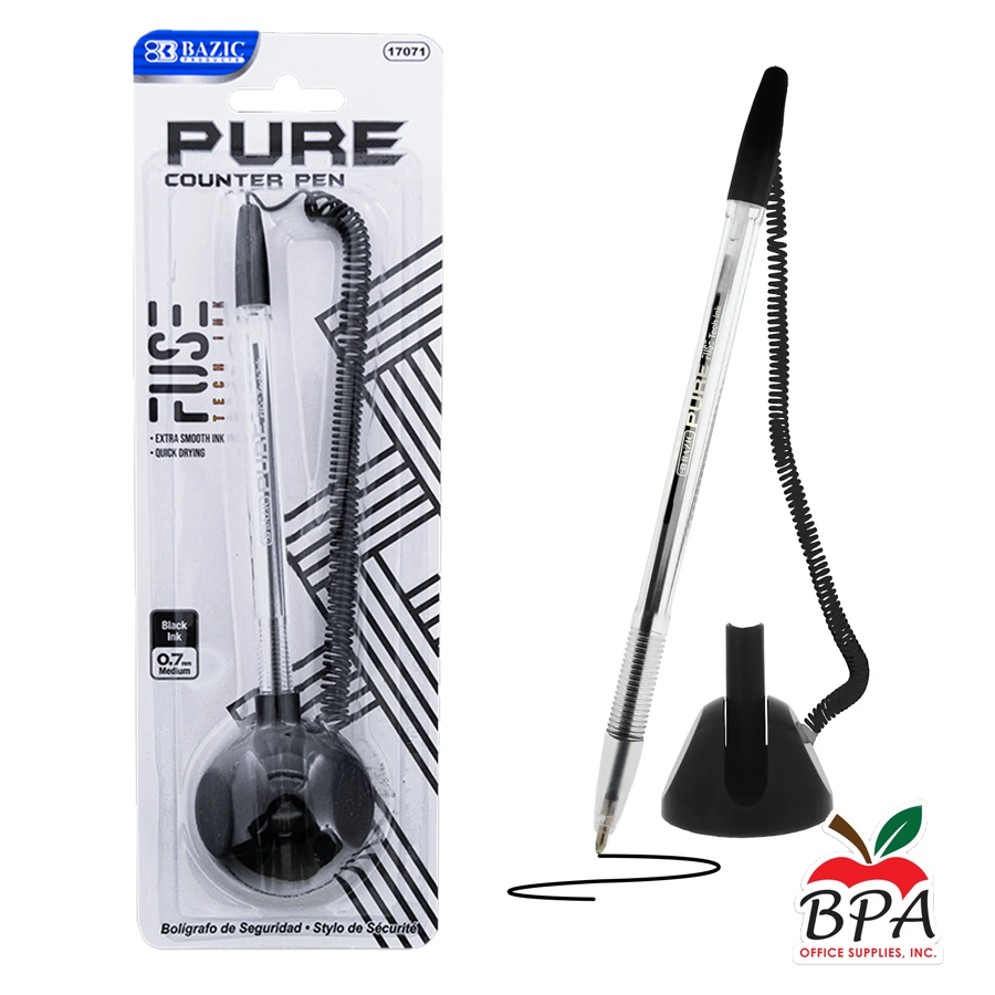 Bazic • Bolígrafo "Counter Pen" para escritorio