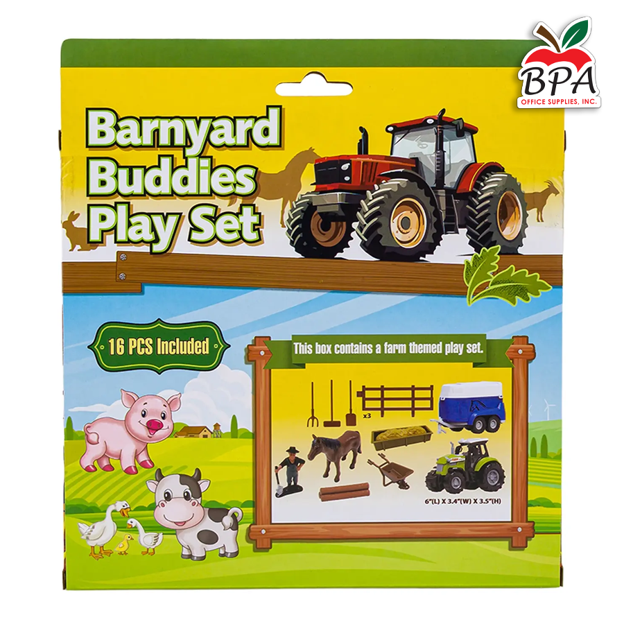 Barnyard Buddies • Figuras de Amigos de la Granja (16 piezas)