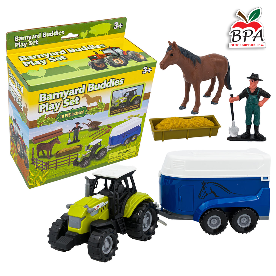 Barnyard Buddies • Figuras de Amigos de la Granja (16 piezas)