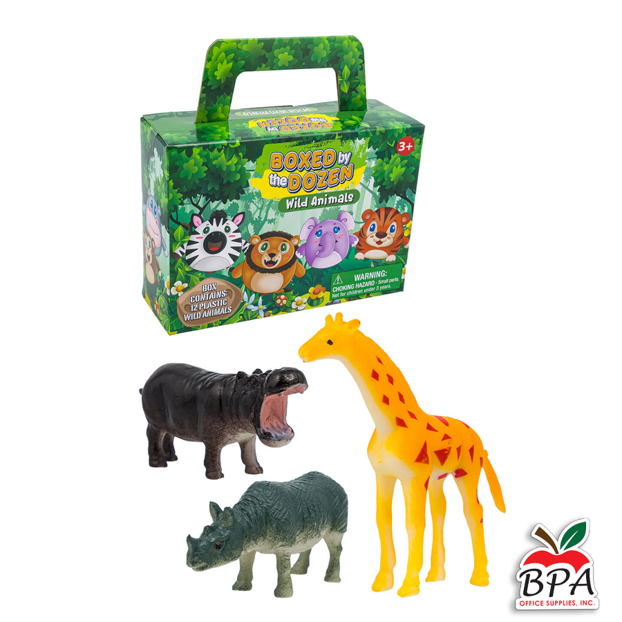 Wild Animals • Figuras de Animales Salvajes