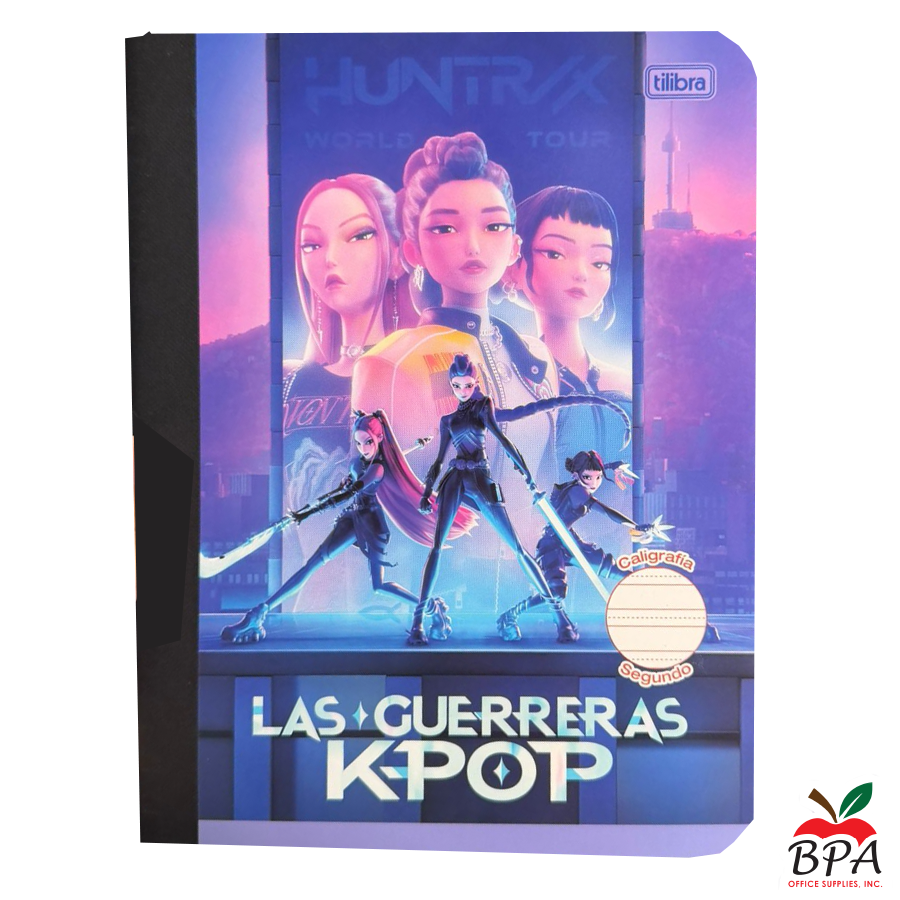 Foroni •  Libreta caligrafía 2nd (second) grande carpeta blanda "K POP" 2026