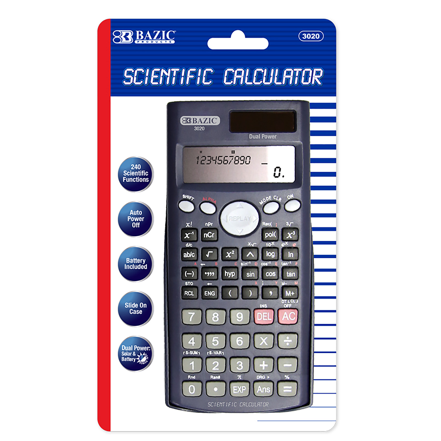 Bazic • Calculadora científica (240 funciones)