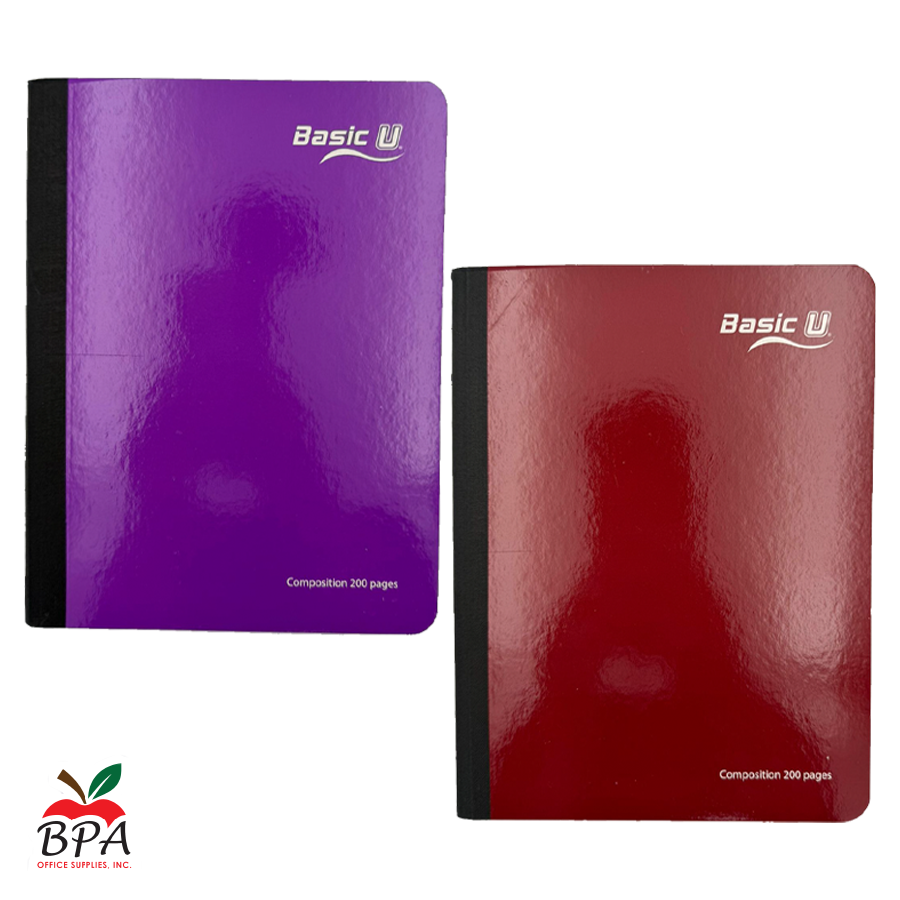 Basic U •  Libreta grande de carpeta blanda: Sistema de colores 2026
