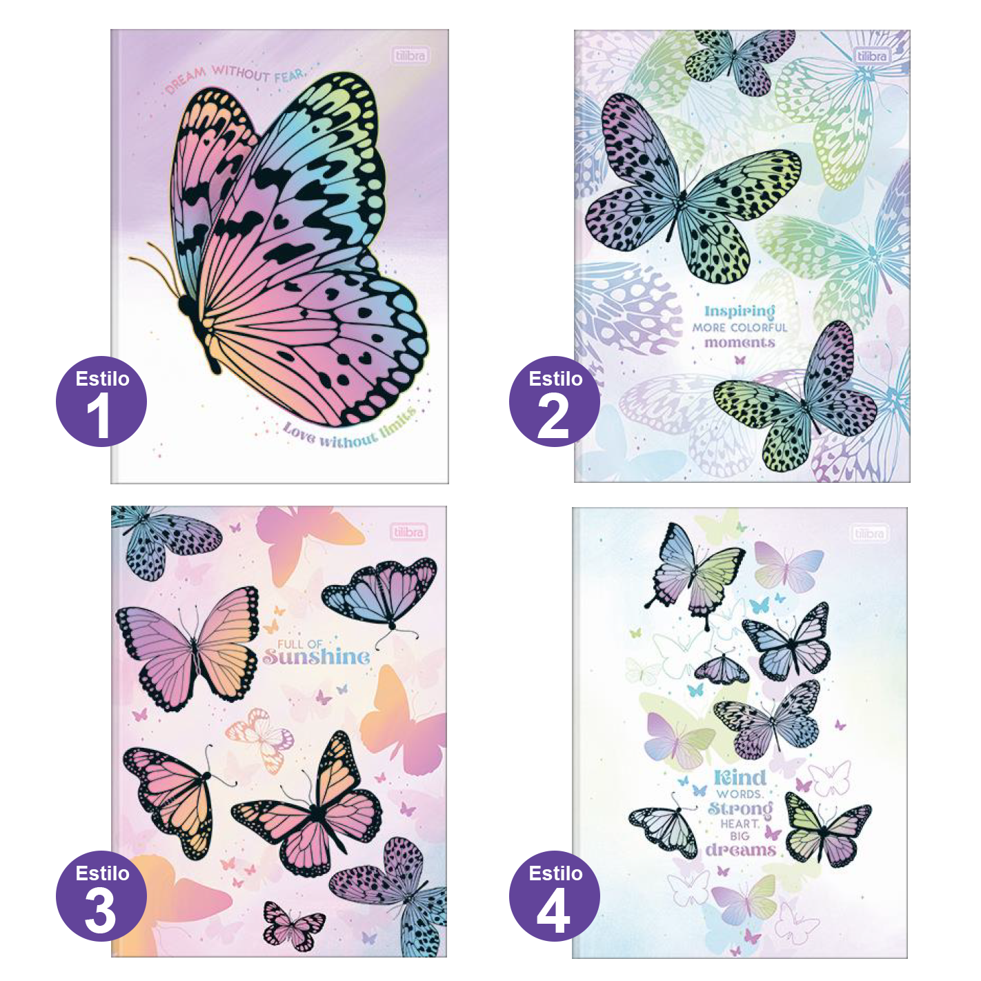 Tilibra •  Libreta grande carpeta blanda "Daisy"