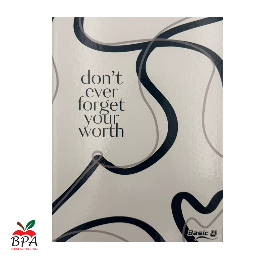 Basic U • Libreta grande carpeta dura "Soft 2026"