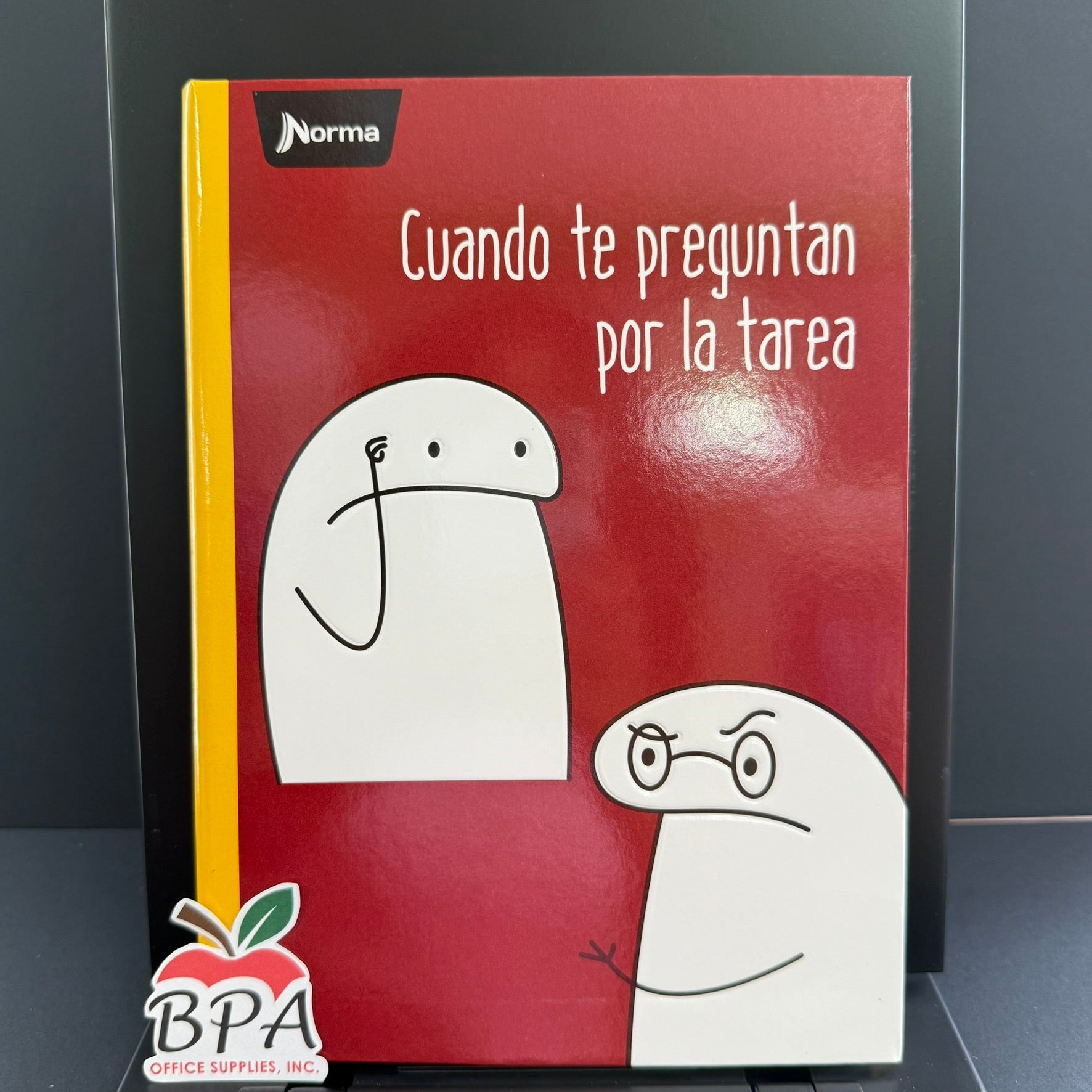 Norma •  Libreta grande carpeta dura "Meme" (Varios estilos)