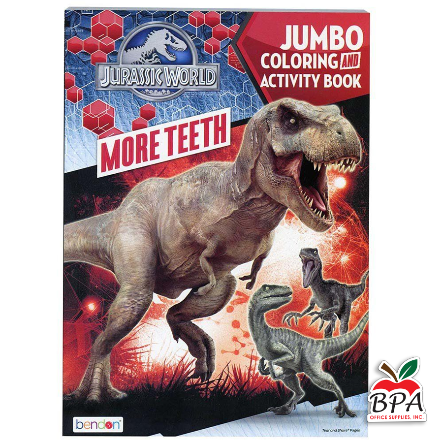 Jurassic World •  Libro de pintar "Jurassic World"