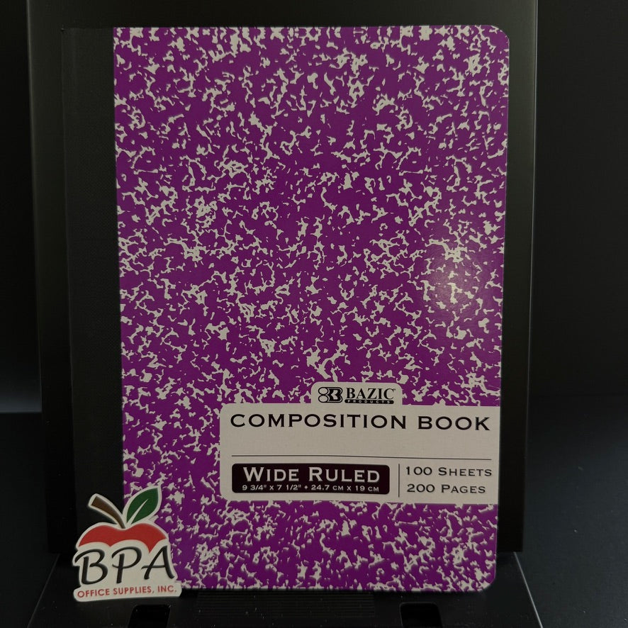 Bazic •  Libreta grande de carpeta blanda: Marble