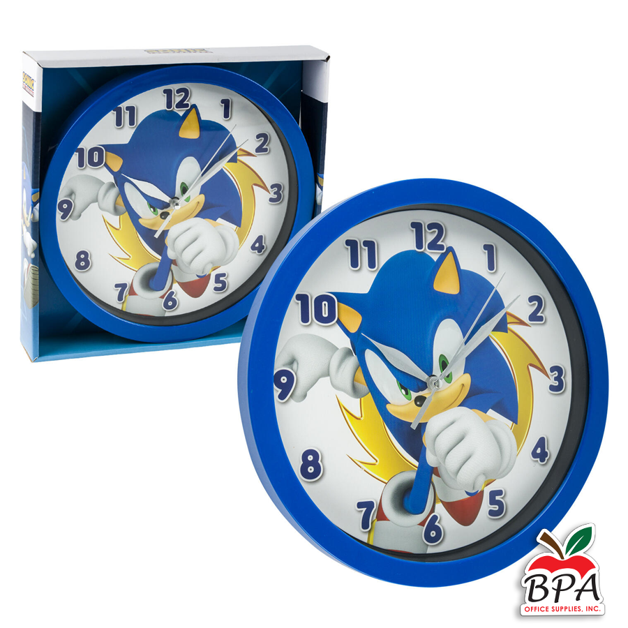 Wall Clock • Reloj de Pared 10" - Sonic