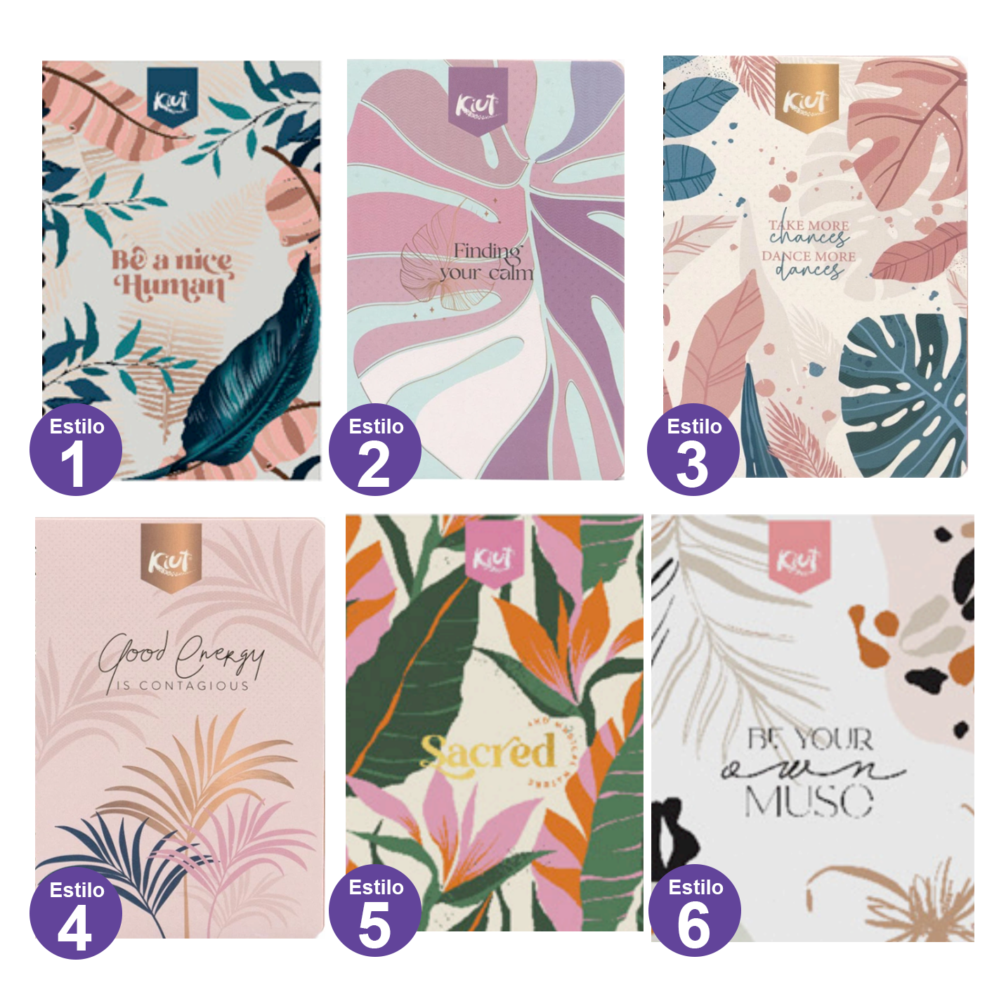 Norma • Libreta pequeña carpeta dura "Kiut - Natural"