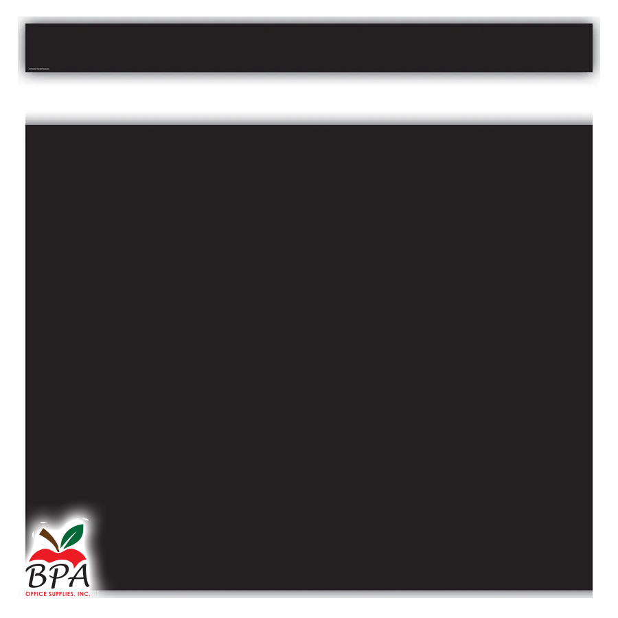 Teacher Created Resources •  Borde "Negro - Straight"