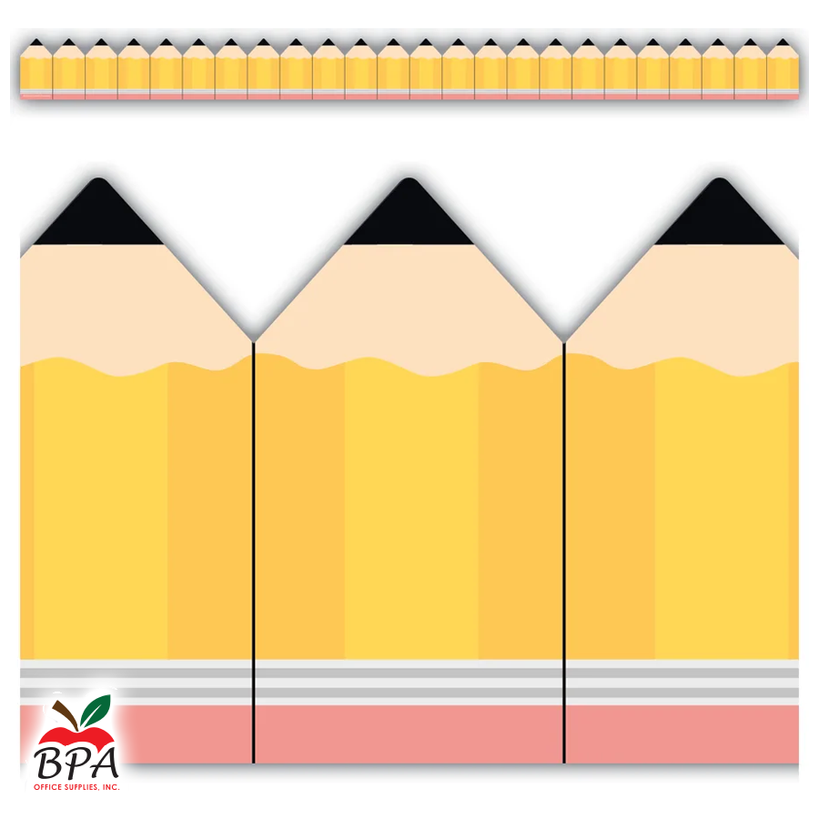 Teacher Created Resources •  Borde "Pencils - Die cut Border trim"