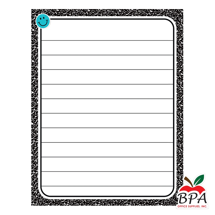 Teacher Created Resources • Cartel "Cool for School- Lined Chart"