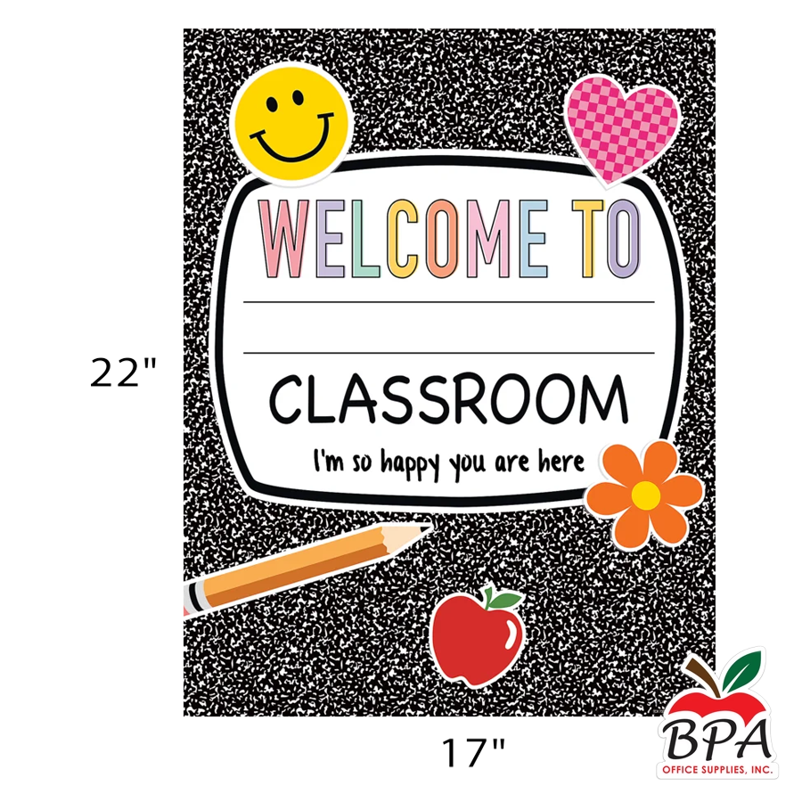 Teacher Created Resources • Cartel "Cool for School- Welcome Chart"