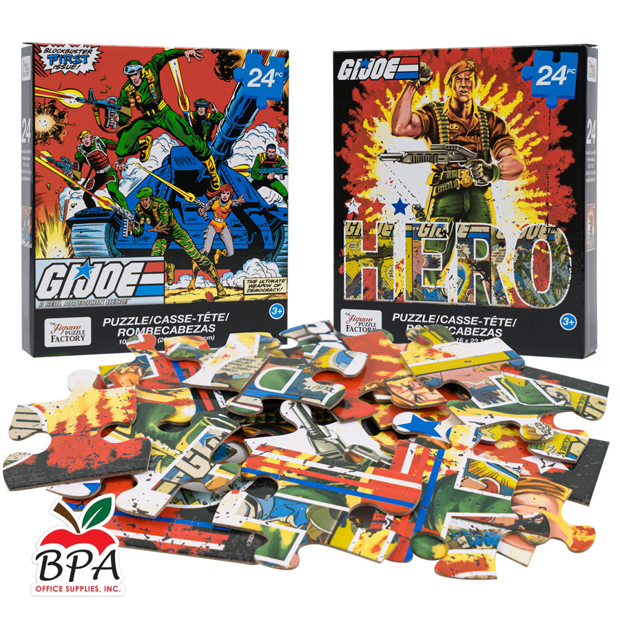 Rompecabeza •  Rompecabezas de 24 piezas "Retro G.I. JOE"