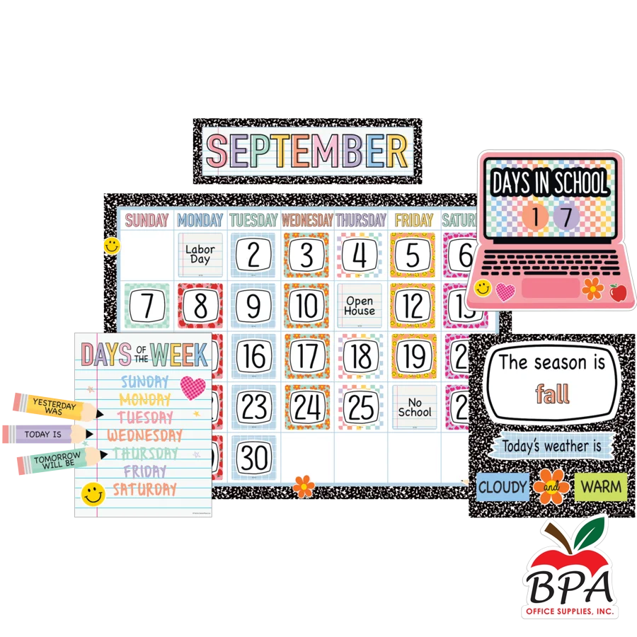 Teacher Created Resources •  Calendario "Cool for School"