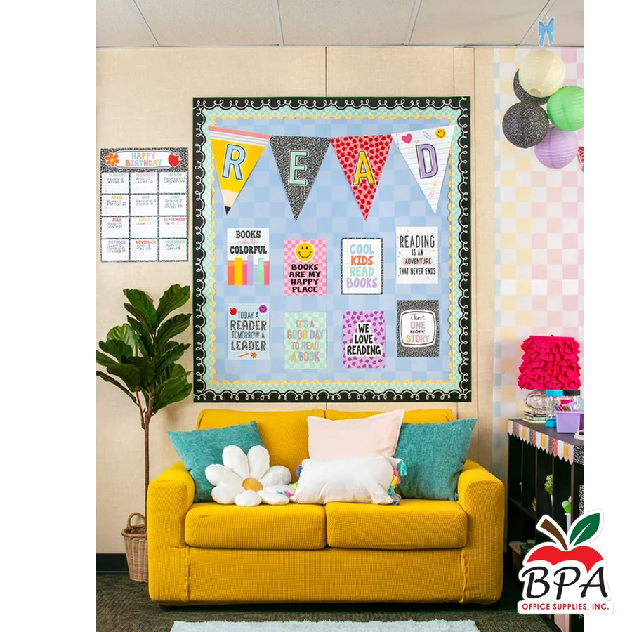 Teacher Created Resources • Set decorativo "Cool For School Pennants - Read"