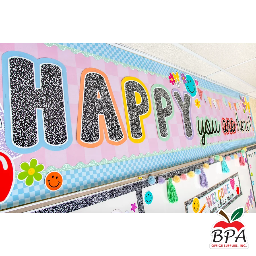 Teacher Created Resources • Set decorativo "Cool For School - Happy You're Here"