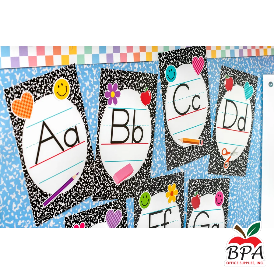 Teacher Created Resources • Set decorativo "Cool For School - Alphabet"