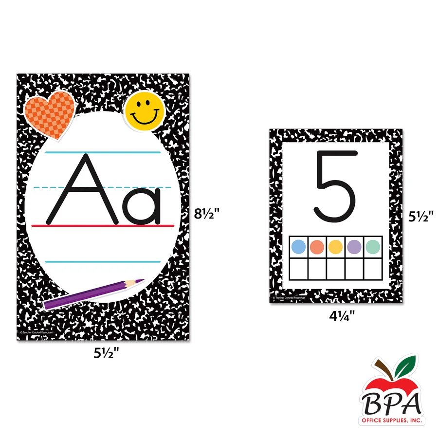 Teacher Created Resources • Set decorativo "Cool For School - Alphabet"