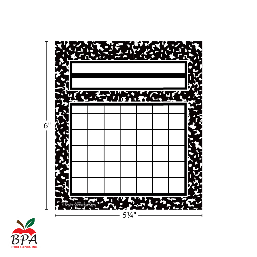 Teacher Created Resources •  Mini Composition Incentive Charts "Cool For School"