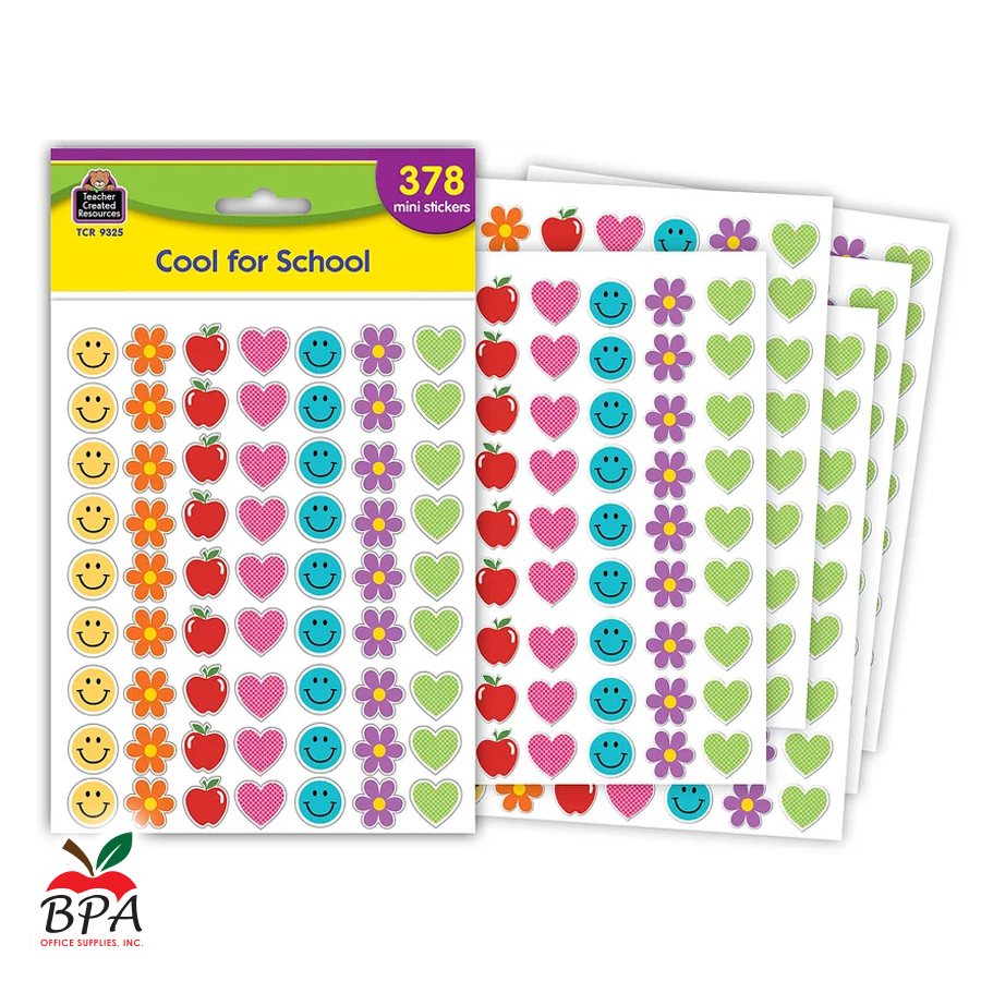 Teacher Created Resources • Mini Stickers "Cool for School"
