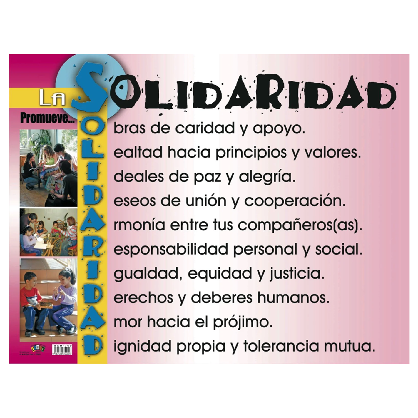 Anisa •  Cartel "La solidaridad"