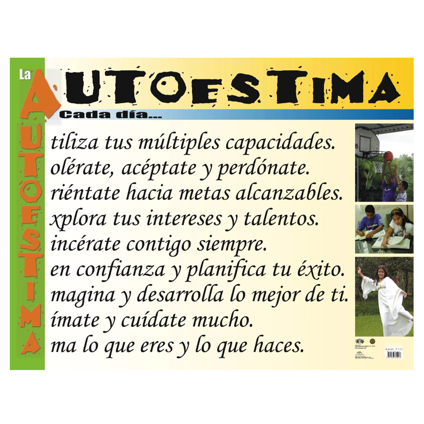 Anisa •  Cartel "La autoestima"