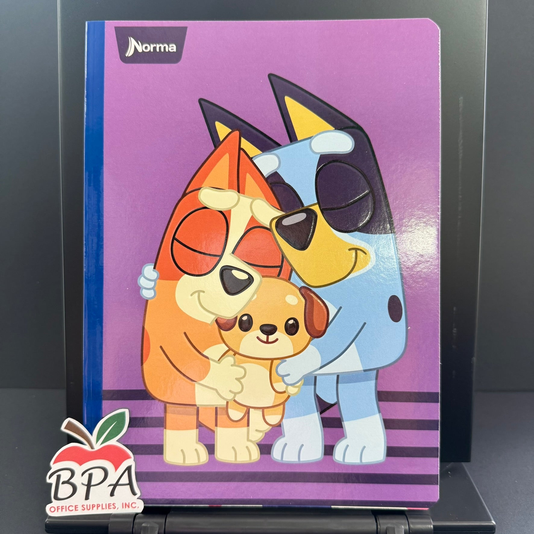 Norma • Libreta grande "Bluey" (variedad de diseños)