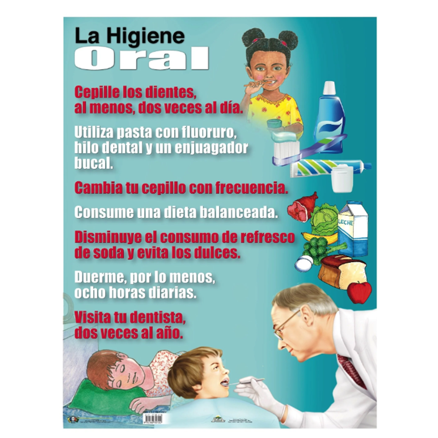 Anisa •  Cartel "La higiene oral"