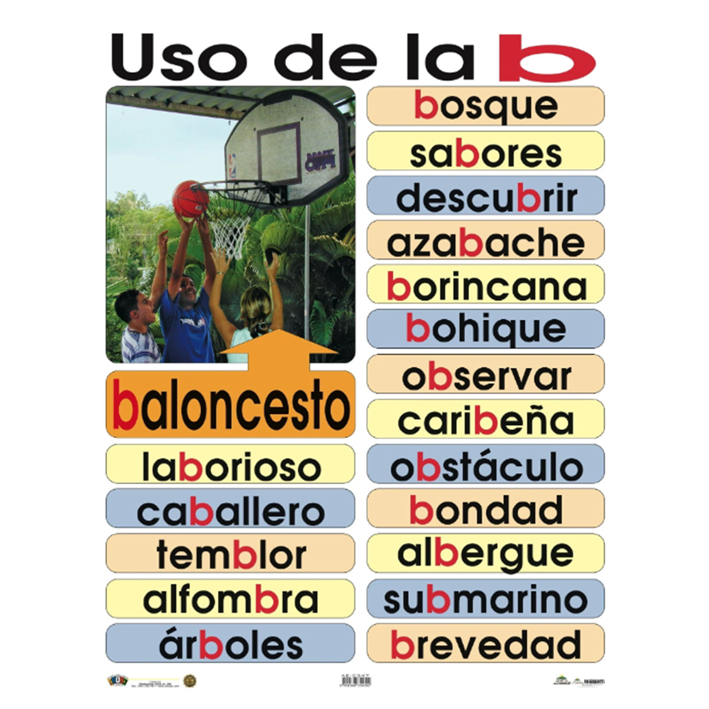 Anisa •  Cartel "Uso de la B"