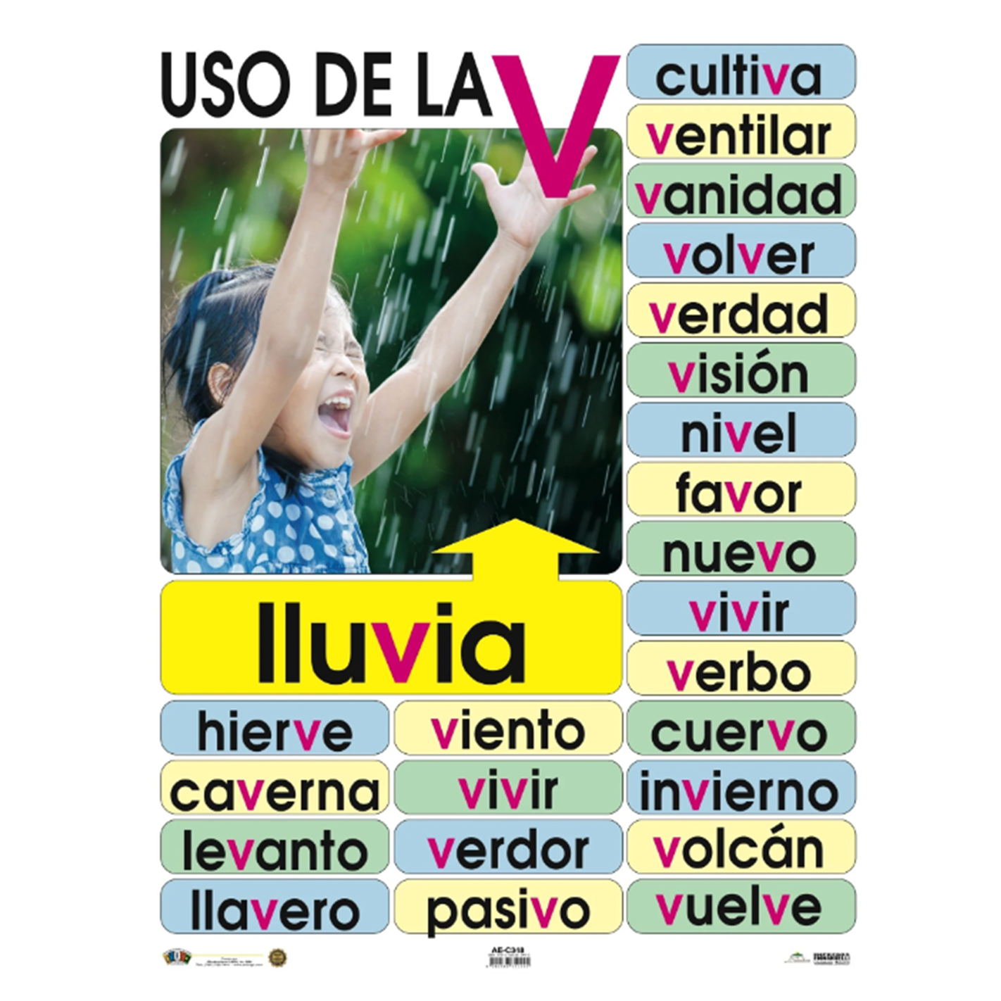 Anisa •  Cartel "Uso de la V"