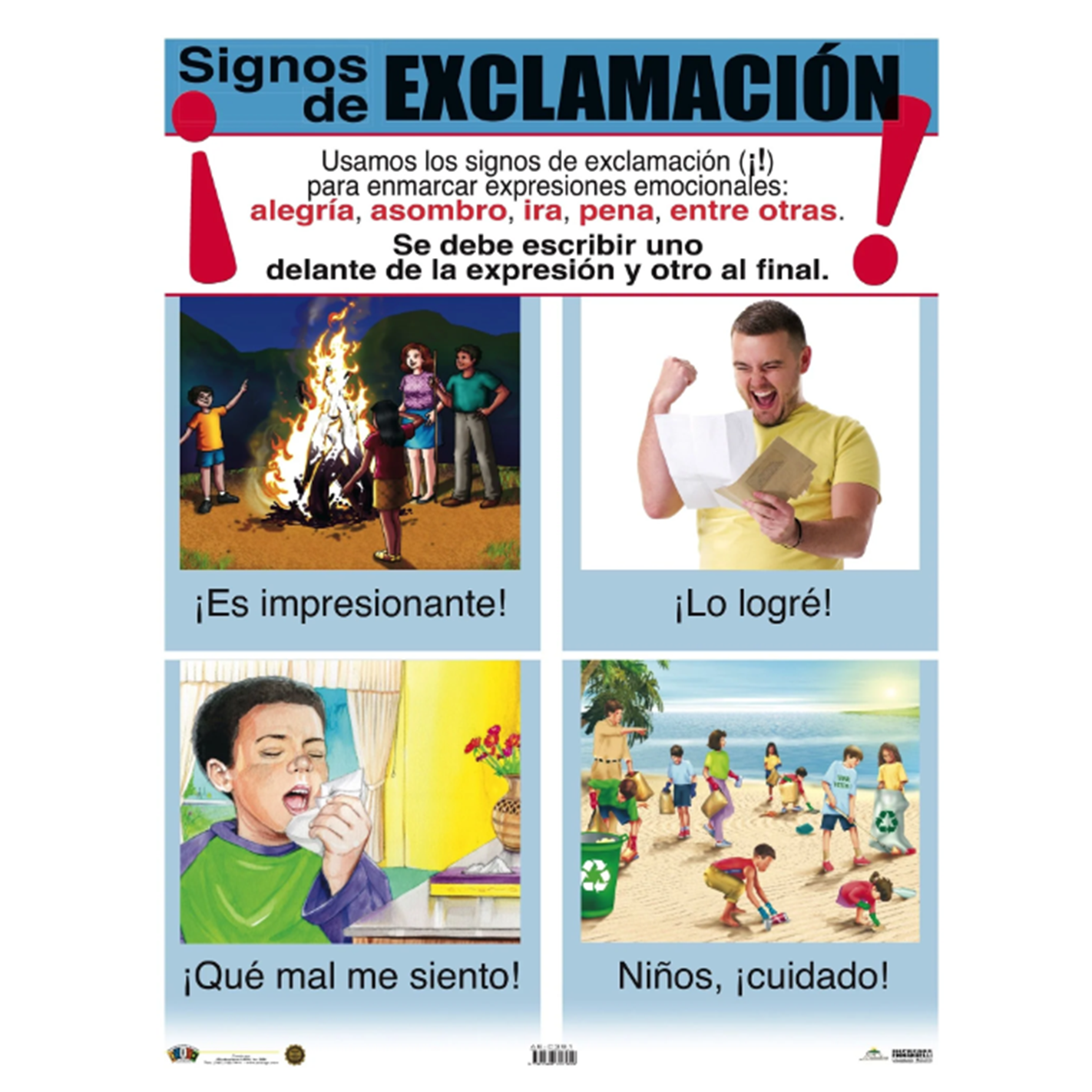 Anisa •  Cartel "Signos de Exclamación"