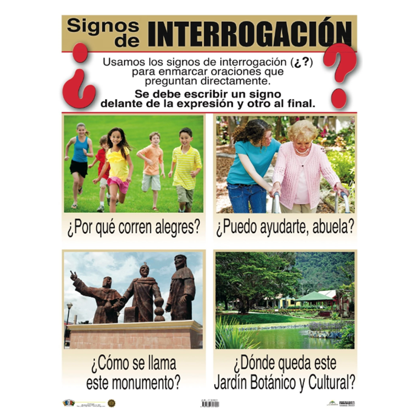 Anisa •  Cartel "Signos de Interrogación"