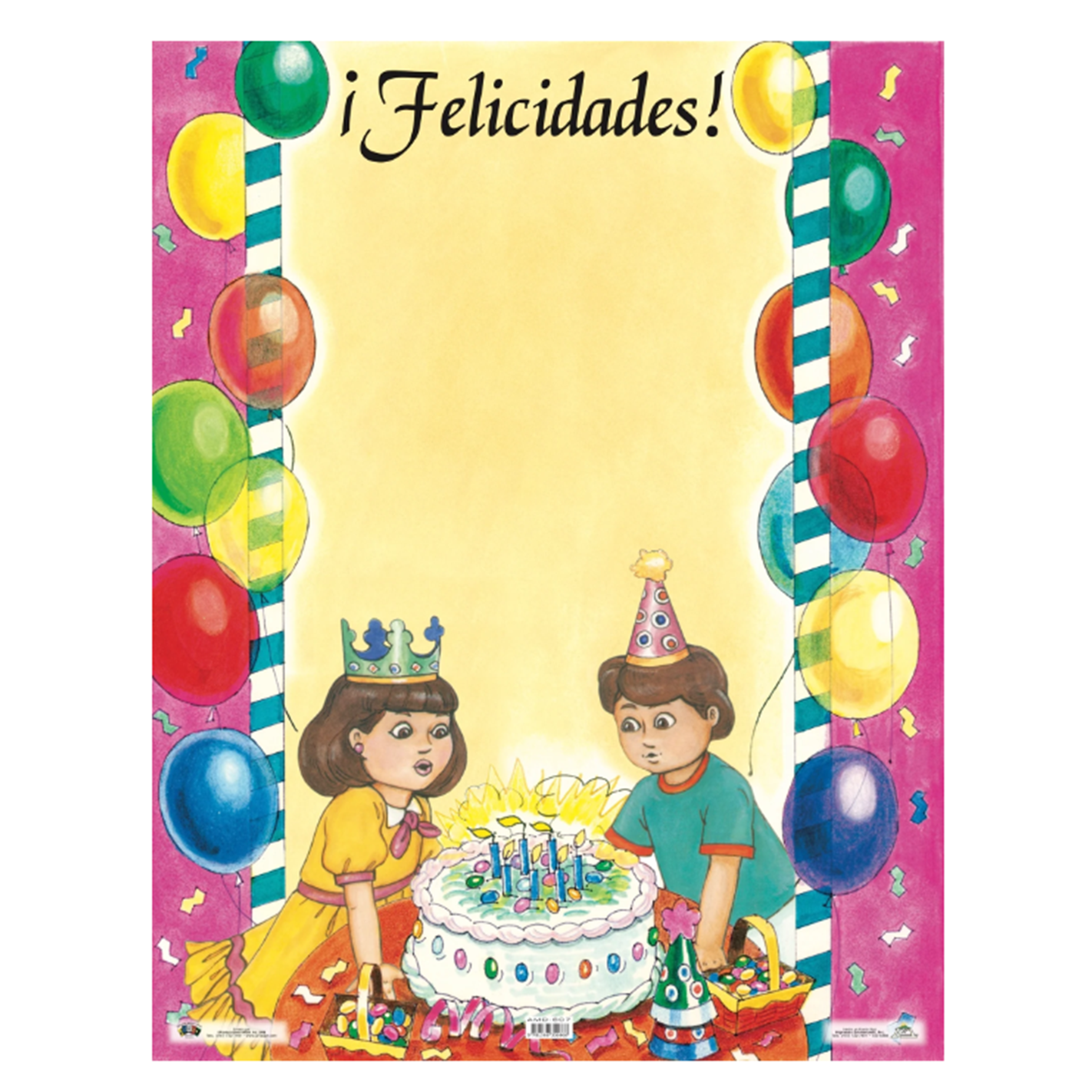 Anisa •  Cartel "Felicidades"