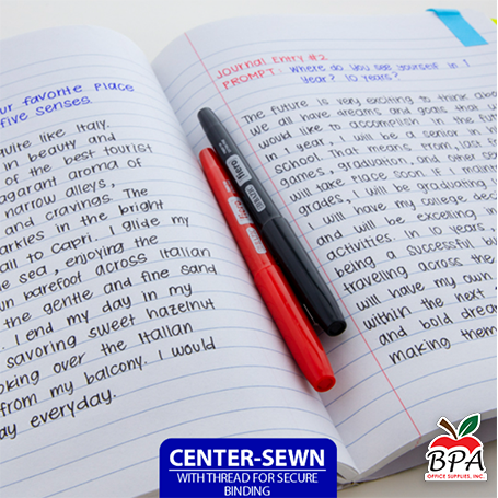 Bazic •  Libreta grande de carpeta blanda: Stripes