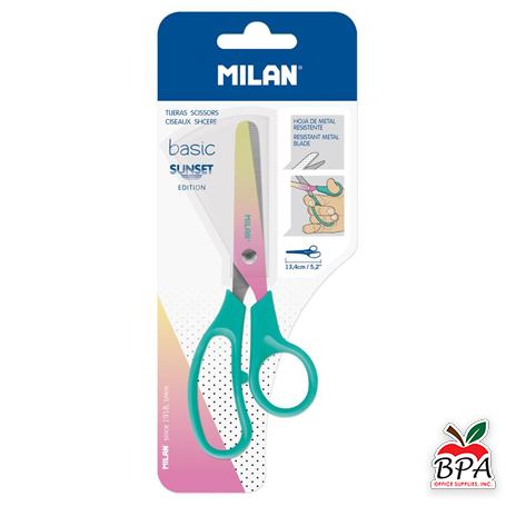 Milan • Tijera Basic Sunset (Mango Turquesa)